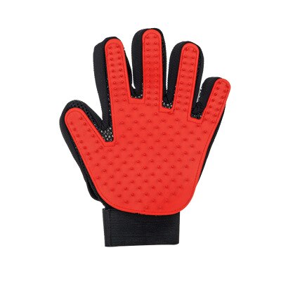 gants en peigne pour animaux - X10 Maroc - Livraison gratuite - Rouge