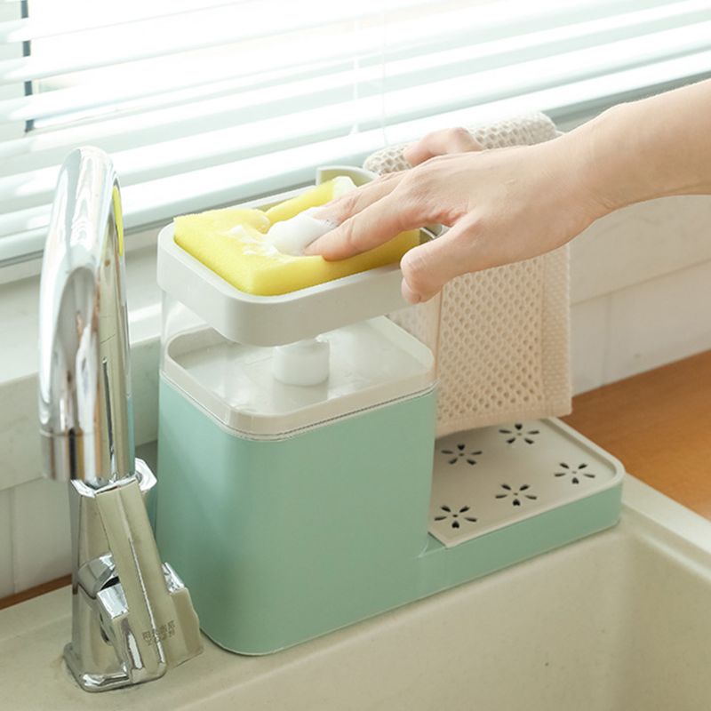 Distributeur de savon 2 en 1 avec vaisselle et porte-serviettes - X10 Maroc - Livraison gratuite -