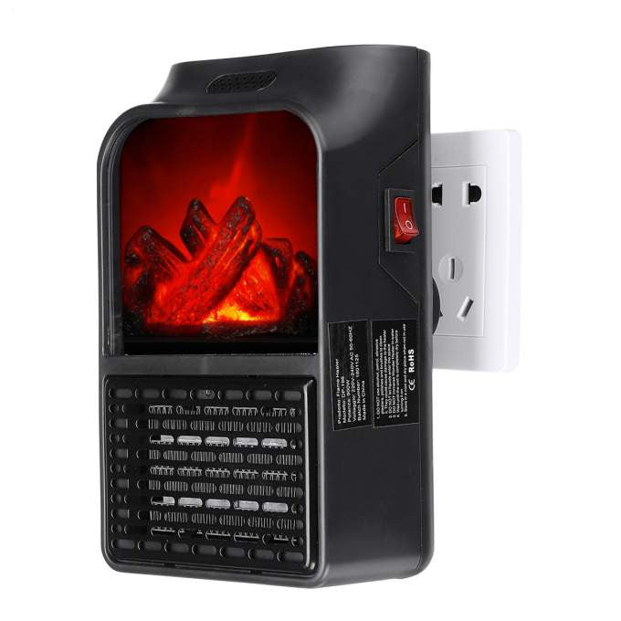 Mini radiateur électrique portable avec télécommande - X10 Maroc - Livraison gratuite -