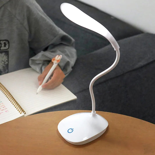 Lampe de bureau LED lumineuse avec batterie rechargeable