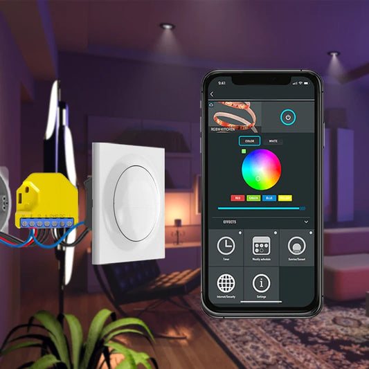 Lumière d'ambiance connectée + Ruban RGB 5M - X10 - X10 Maroc - Livraison gratuite -