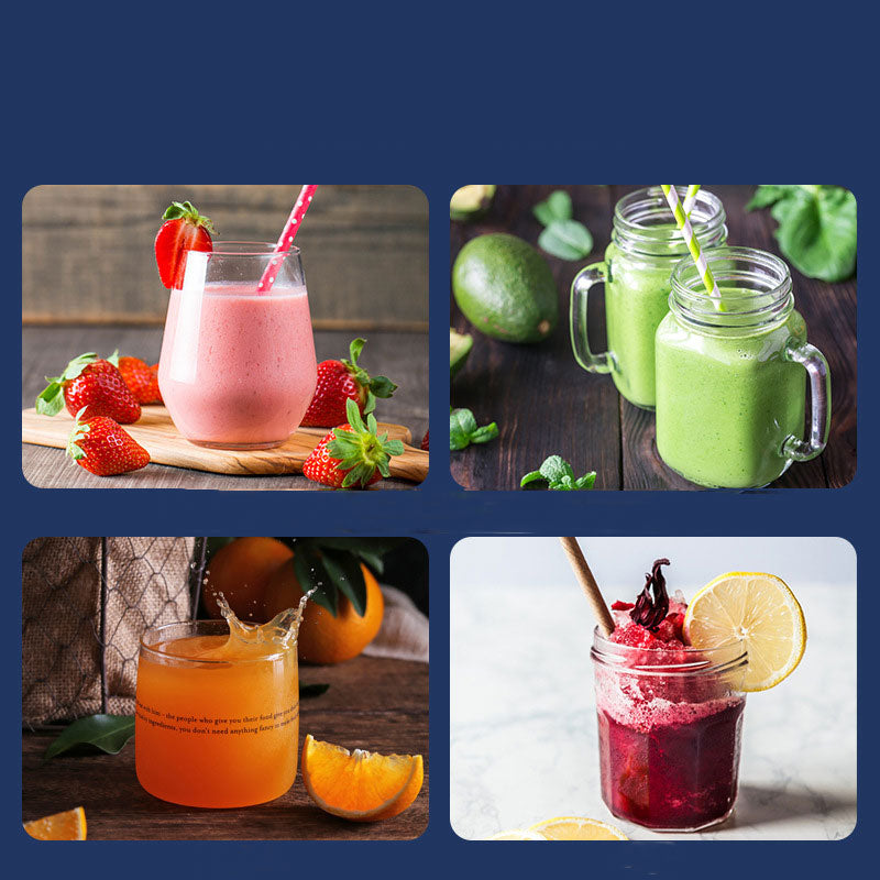 Mini Blender électrique Portable avec chargeur USB - Mini Mixeur 300ml - X10 Maroc - Livraison gratuite -