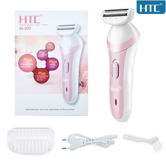 Rasoir électrique rechargeable HTC HL-020 pour femme - X10 Maroc - Livraison gratuite - Default Title