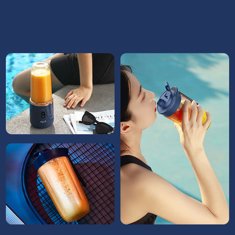 Mini Blender électrique Portable avec chargeur USB - Mini Mixeur 300ml - X10 Maroc - Livraison gratuite -