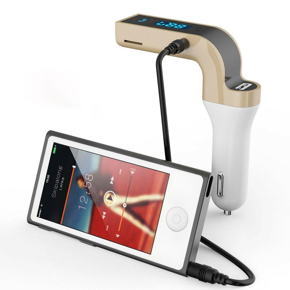 Kit émetteur FM sans fil pour voiture avec chargement de voiture USB - X10 Maroc - Livraison gratuite -