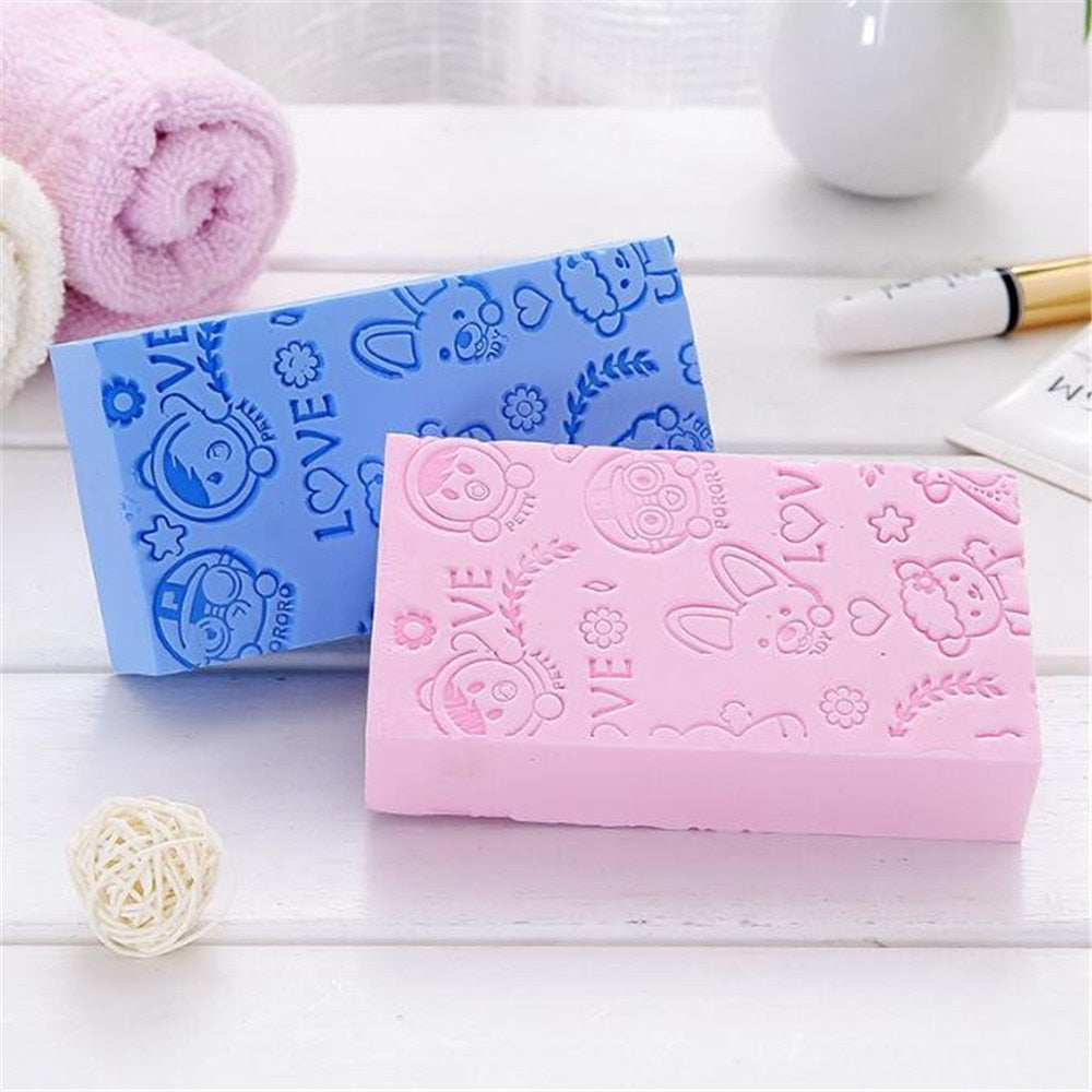 ÉPONGE DE BAIN EXFOLIANTE SUPER DOUCE - X10 Maroc - Livraison gratuite -
