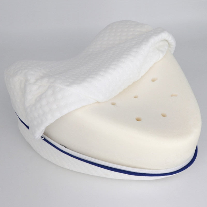 Oreiller de couchage orthopédique Oreiller de soulagement de la douleur de la sciatique de la hanche - X10 Maroc - Livraison gratuite -