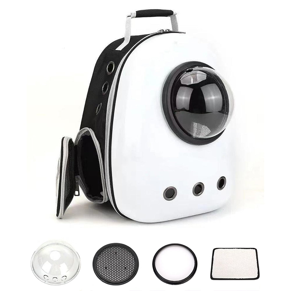 Sac à dos à bulle pour chien et chat - X10 Maroc - Livraison gratuite - Blanc