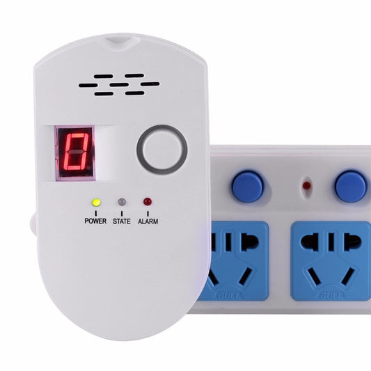 détecteur de fuite de gaz électrique blanc - X10 Maroc - Livraison gratuite -