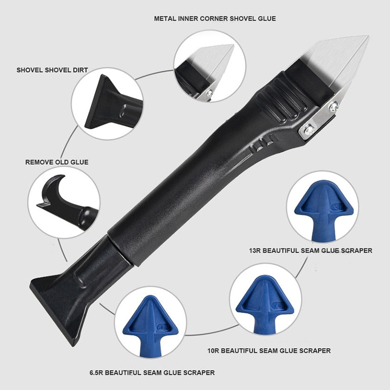 Outil de finition de capsulage Racloir d'angle de colle de verre - X10 Maroc - Livraison gratuite -