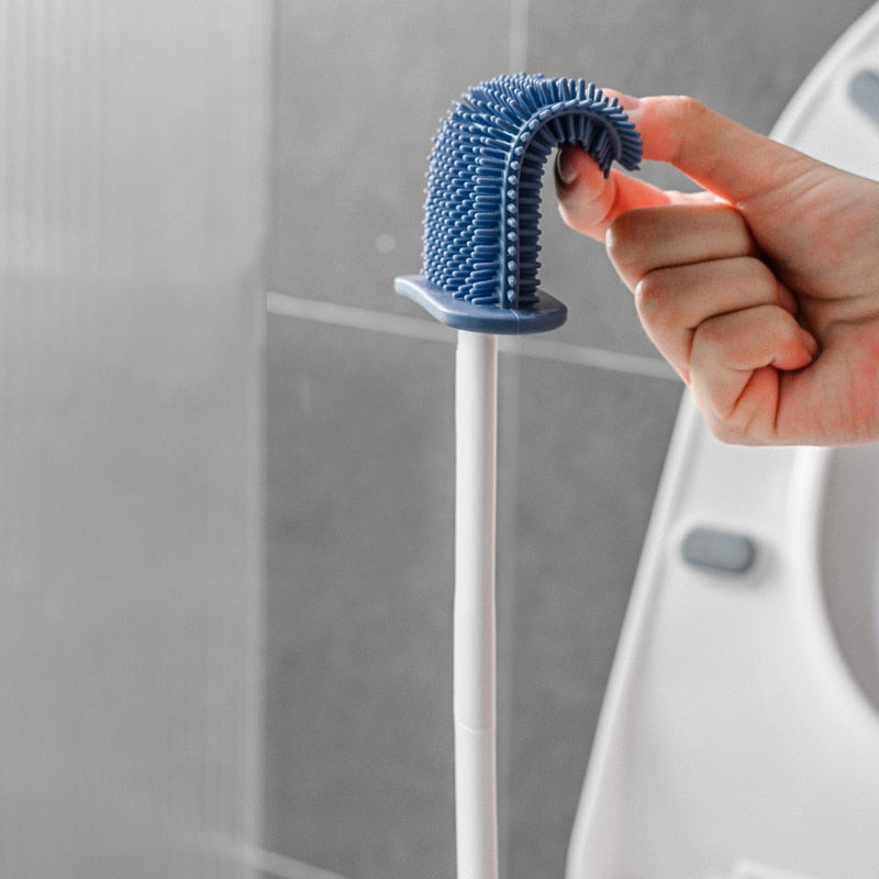 Brosse de Toilette en Silicone TPR - X10 Maroc - Livraison gratuite -