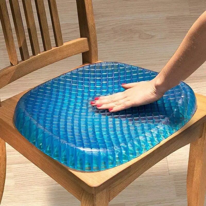 Coussin en gel durable, antidérapant et résistant à l'usure, doux et confortable pour soulager la pression sur la colonne vertébrale - X10 Maroc - Livraison gratuite -