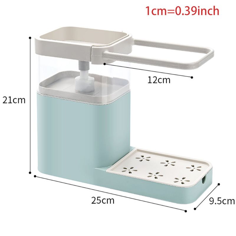 Distributeur de savon 2 en 1 avec vaisselle et porte-serviettes - X10 Maroc - Livraison gratuite -
