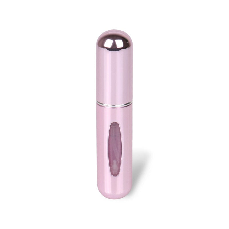 Le mini atomiseur portable rechargeable 10 ml - X10 Maroc - Livraison gratuite - Rose vif