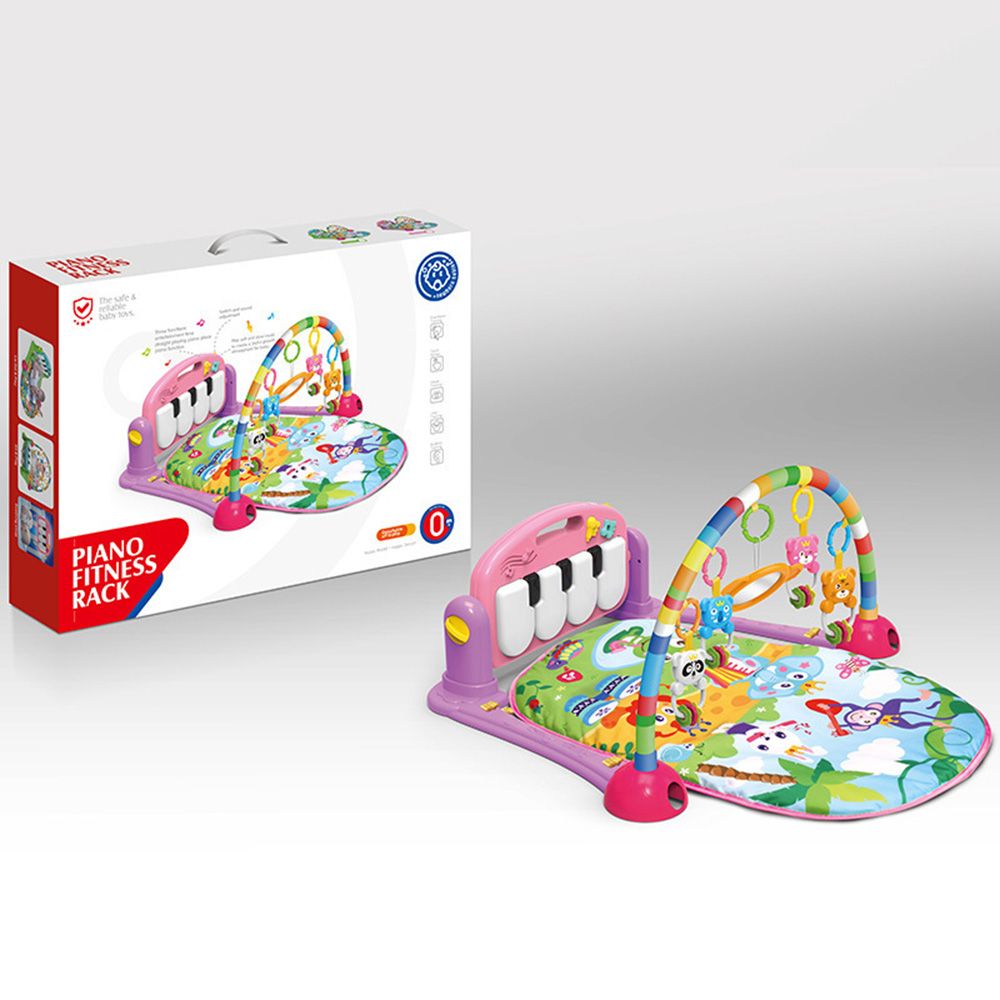 Tapis de gymnastique pour piano pour enfants - X10 Maroc - Livraison gratuite - Rose