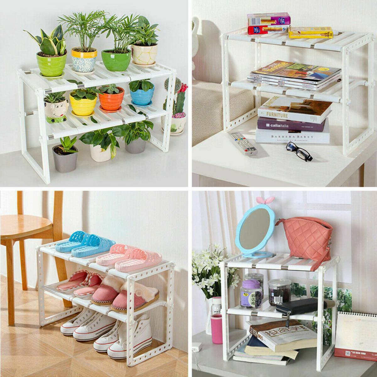 Étagère de cuisine télescopique réglable multifonctionnelle pour le rangement sous l'évier - X10 Maroc - Livraison gratuite -