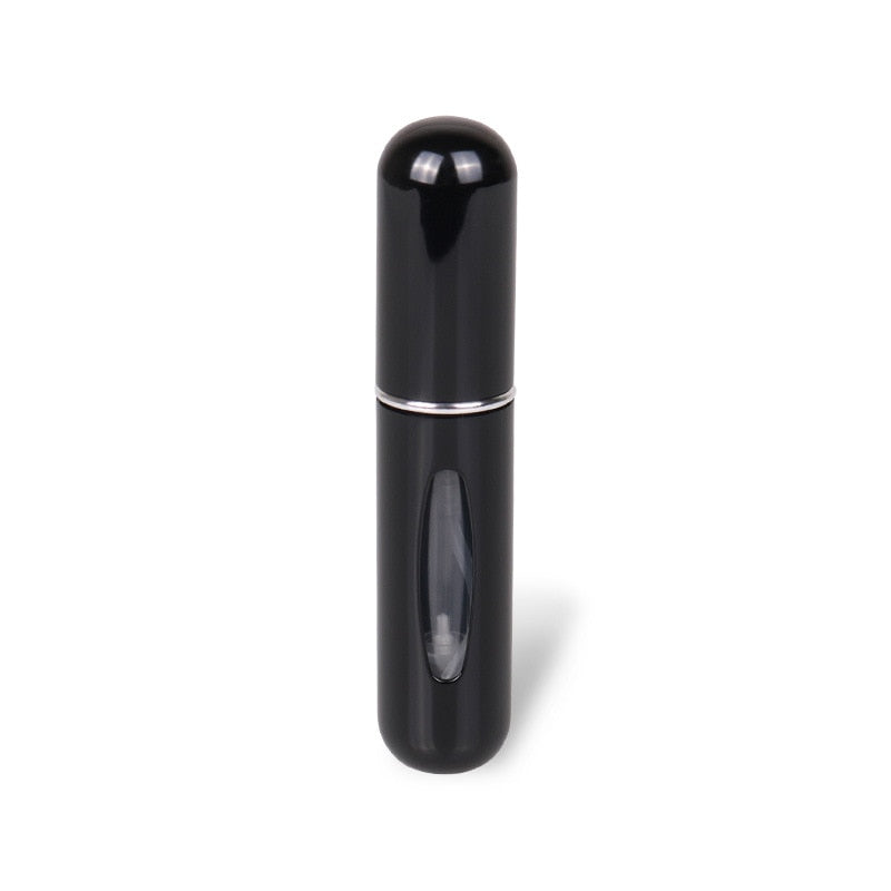 Le mini atomiseur portable rechargeable 10 ml - X10 Maroc - Livraison gratuite - Noir brillant