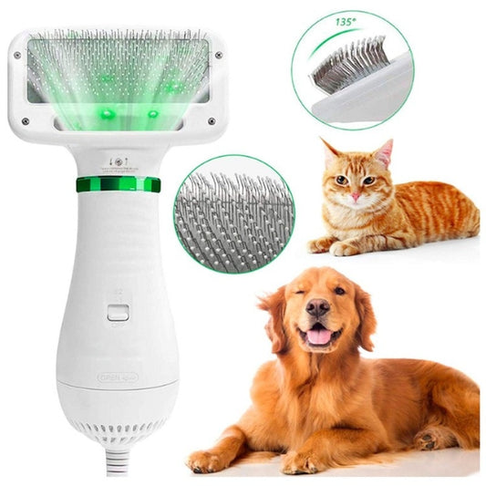 Brosse antibruit et sèche-cheveux 2 en 1 pour chats et chiens - X10 Maroc - Livraison gratuite -