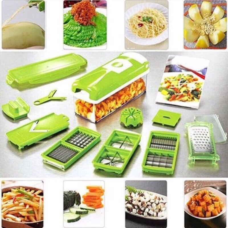 Découpe Fruits & Légumes 10 Pièces - Multifonction - X10 Maroc - Livraison gratuite -