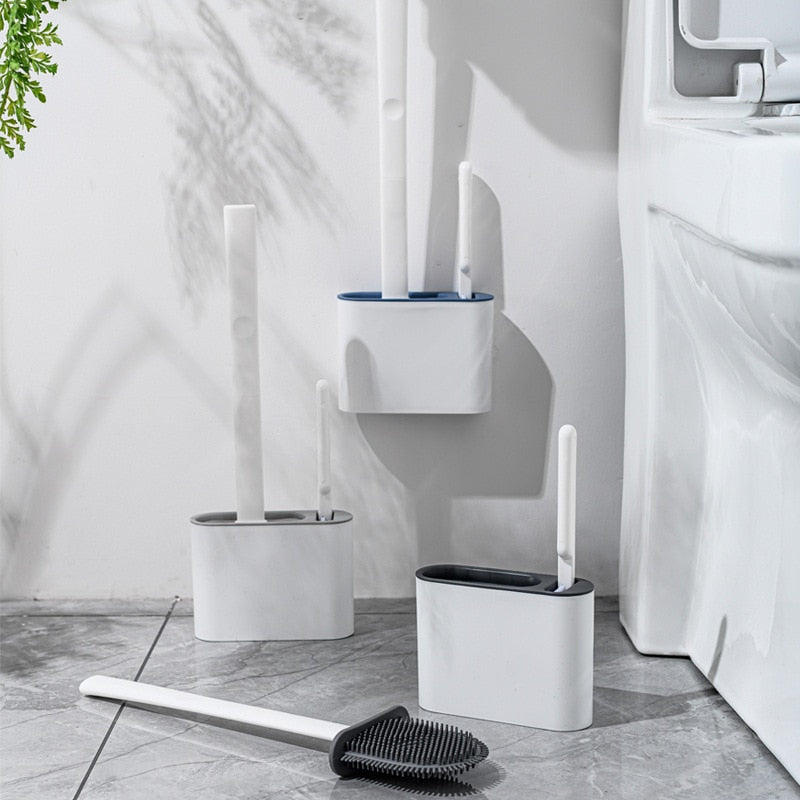Brosse de Toilette en Silicone TPR - X10 Maroc - Livraison gratuite -
