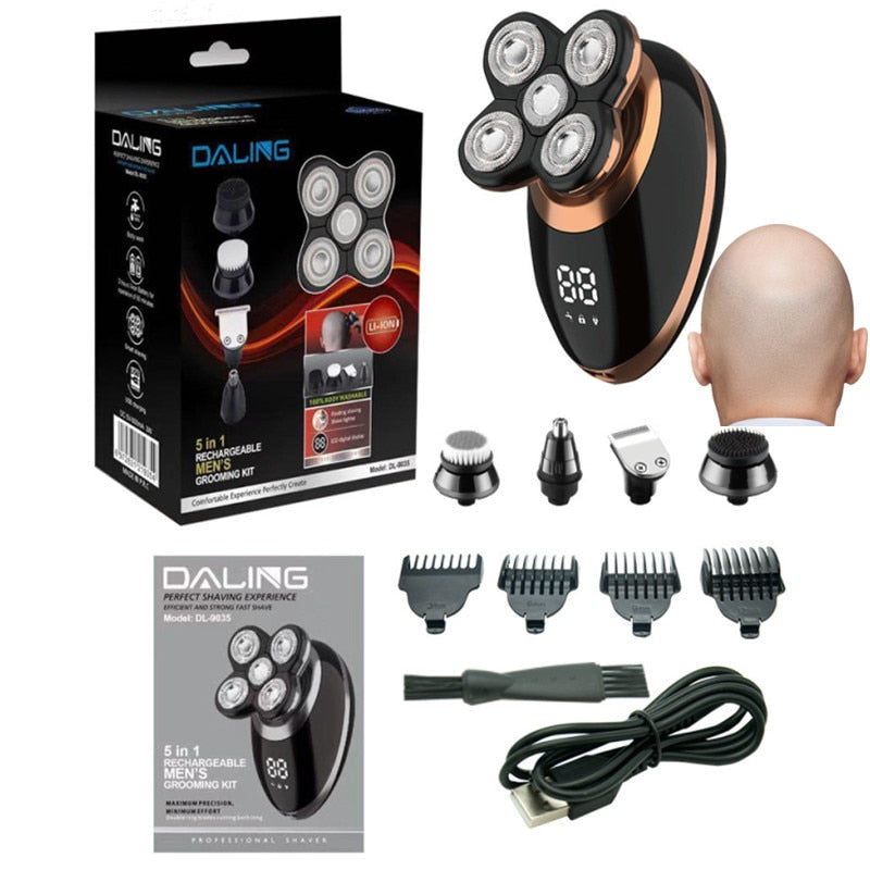 Rasoir 5 en 1 - Barbe / Tête & Corps - X10 Maroc - Livraison gratuite -