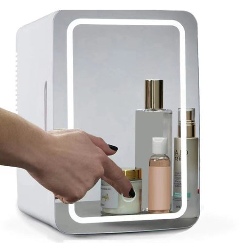 Mini Réfrigérateur de Maquillage Portable 10L Miroir LED - Autres indu 