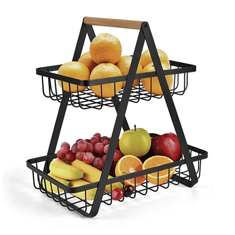 Panier à légumes rotatif pour ranger les fruits et les articles ménage –  X10 Maroc