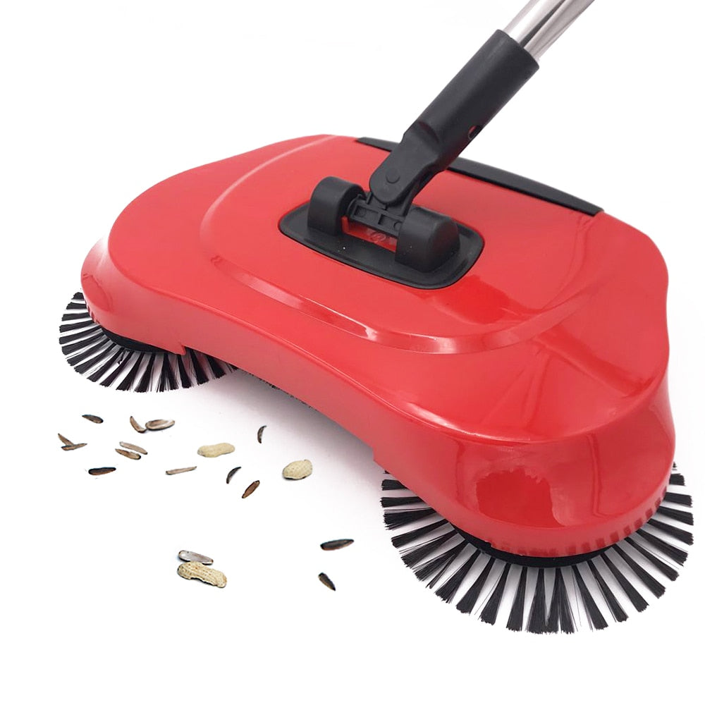Balai Brosse 360°Magique 3 En 1 - Rouge - X10 Maroc - Livraison gratuite -