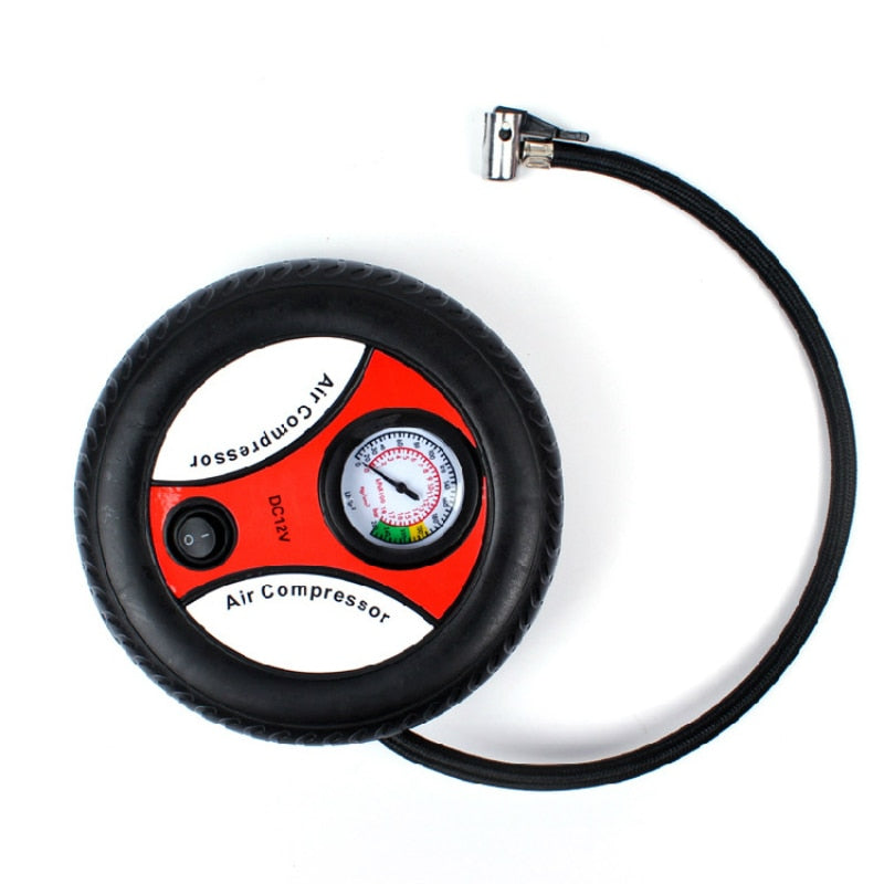 Gonfleur d'air de voiture électrique portable, mini gonfleur de pneu - X10 Maroc - Livraison gratuite -