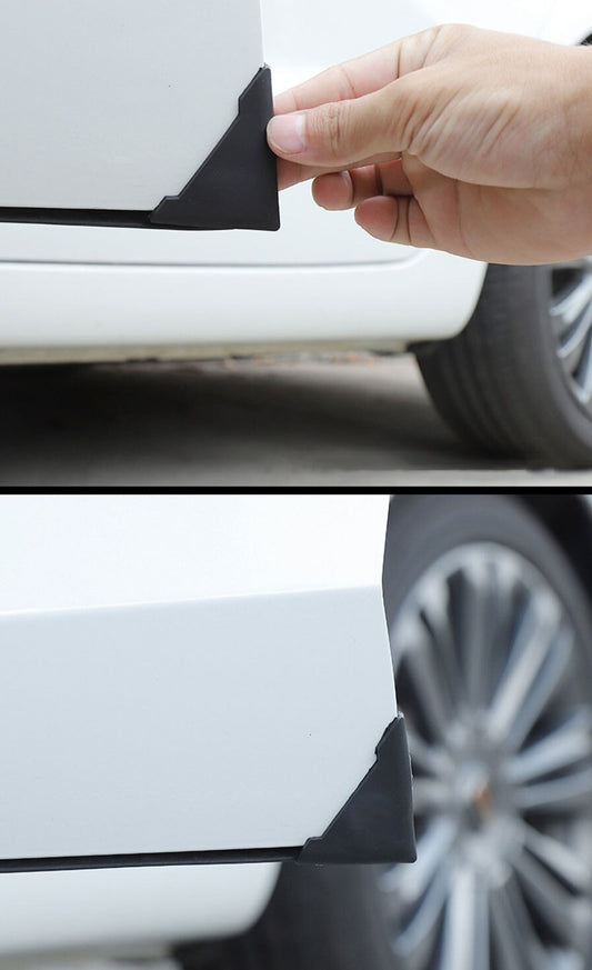 Housse de pare-chocs en silicone 4pcs pour protéger la porte de la voiture des rayures - X10 Maroc - Livraison gratuite -