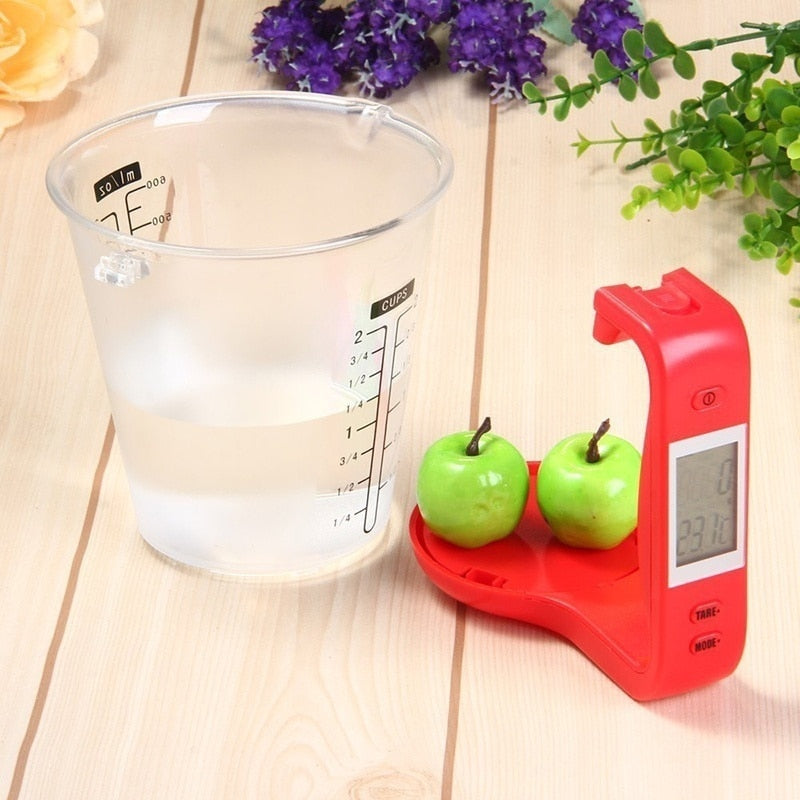 Balance numérique 3 en 1 avec gobelet doseur et thermomètre - X10 Maroc - Livraison gratuite -