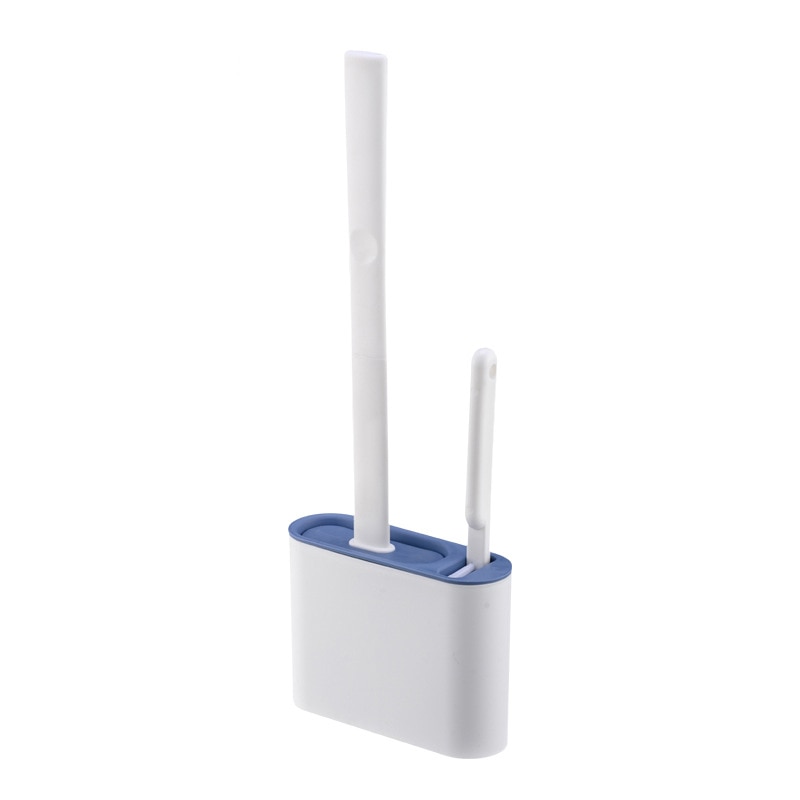 Brosse de Toilette en Silicone TPR - X10 Maroc - Livraison gratuite - Bleu
