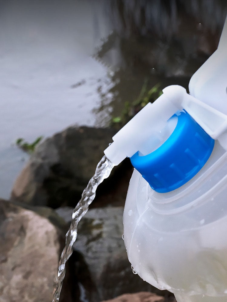 Sac de seau d'eau de randonnée de camping pliable - X10 Maroc - Livraison gratuite -
