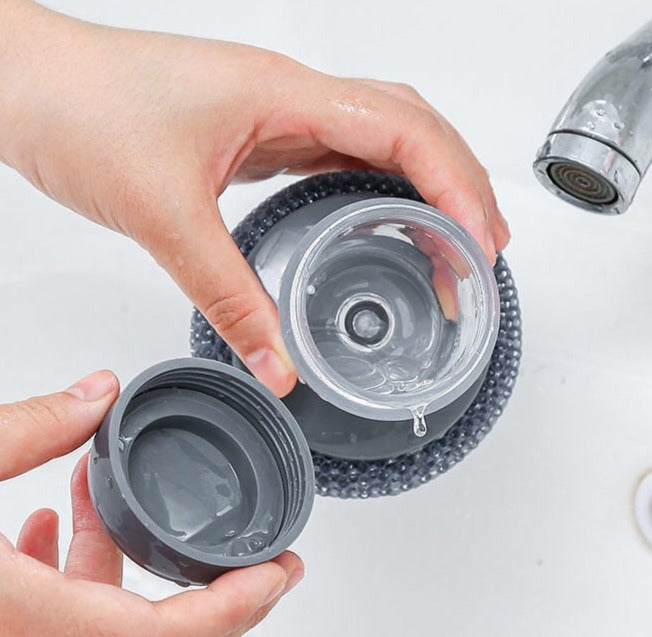 Brosse de cuisine avec distributeur de savon - X10 Maroc - Livraison gratuite -