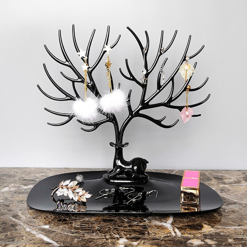 Porte bijoux arbre de vie - X10 Maroc - Livraison gratuite - Noir