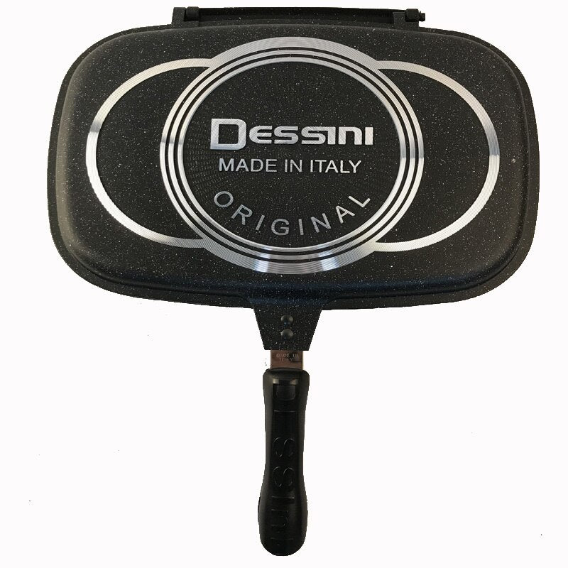 Dessini Poêle à Grille Double Face Dessini Antiadhésif 36cm - X10 Maroc - Livraison gratuite - Default Title