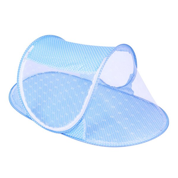 Lit grillagé pour protéger l'enfant des insectes - X10 Maroc - Livraison gratuite - Blue