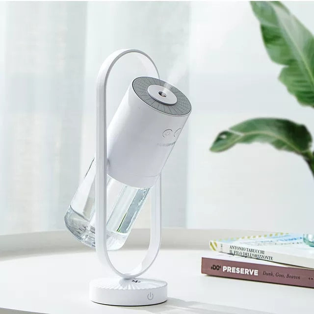 Humidificateur d’air – Purificateur d’air à ions négatifs - X10 Maroc - Livraison gratuite - Blanc