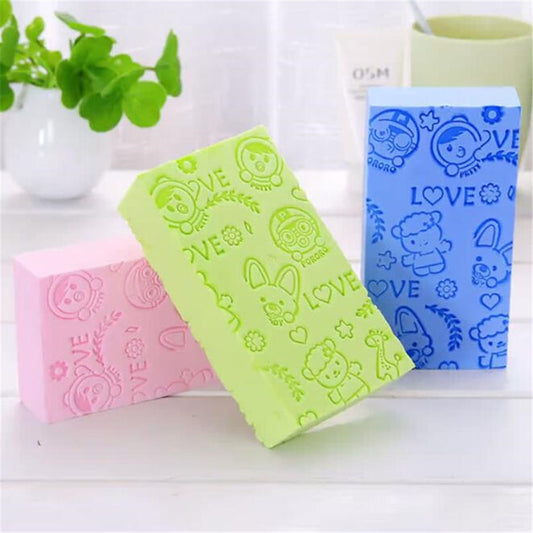 ÉPONGE DE BAIN EXFOLIANTE SUPER DOUCE - X10 Maroc - Livraison gratuite -