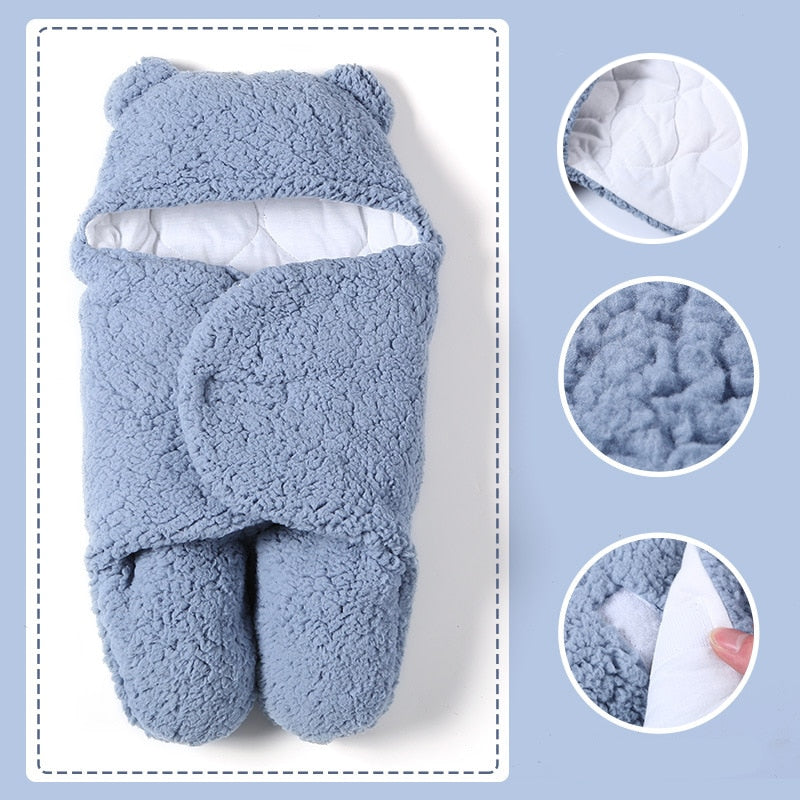 Couverture à Capuche pour Bébé en Coton Doux - X10 Maroc - Livraison gratuite -