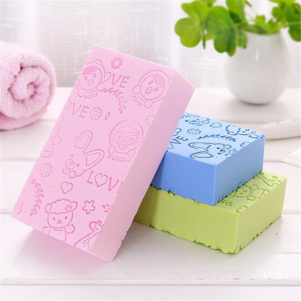 ÉPONGE DE BAIN EXFOLIANTE SUPER DOUCE - X10 Maroc - Livraison gratuite -