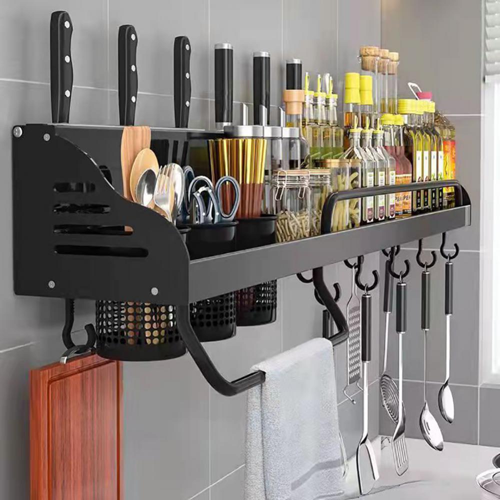Support de rangement de cuisine en aluminium multifonctionnel - X10 Maroc - Livraison gratuite -