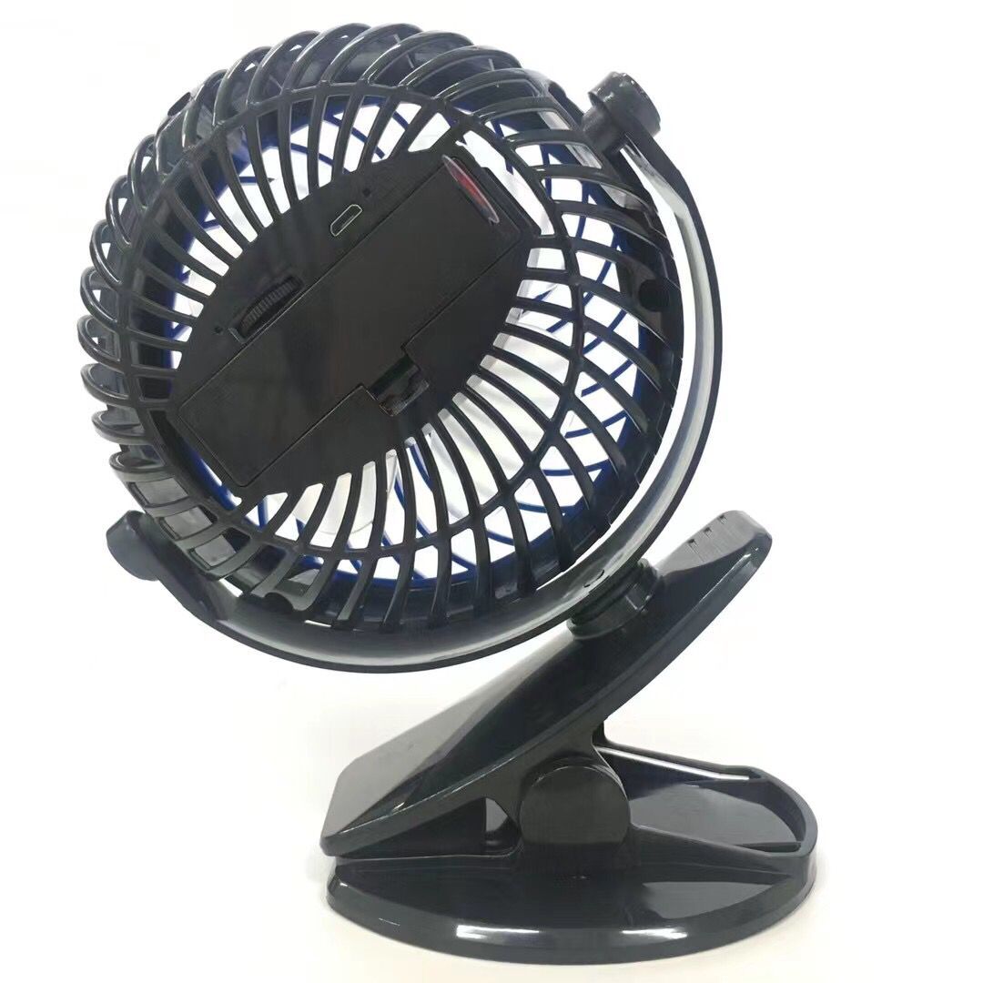 Ventilateur de voiture universel à double tête, contrôle à trois vitesses, USB - X10 Maroc - Livraison gratuite -