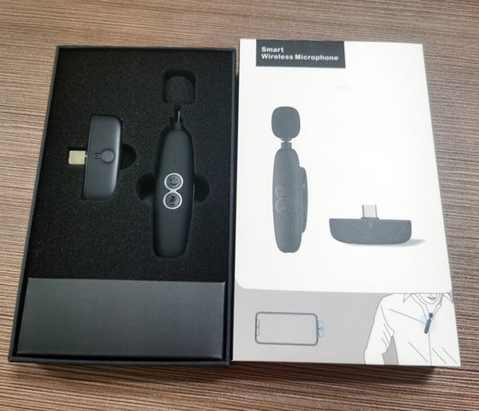 Microphone sans fil Récepteur HD Mini clip portable - X10 Maroc - Livraison gratuite - Default Title