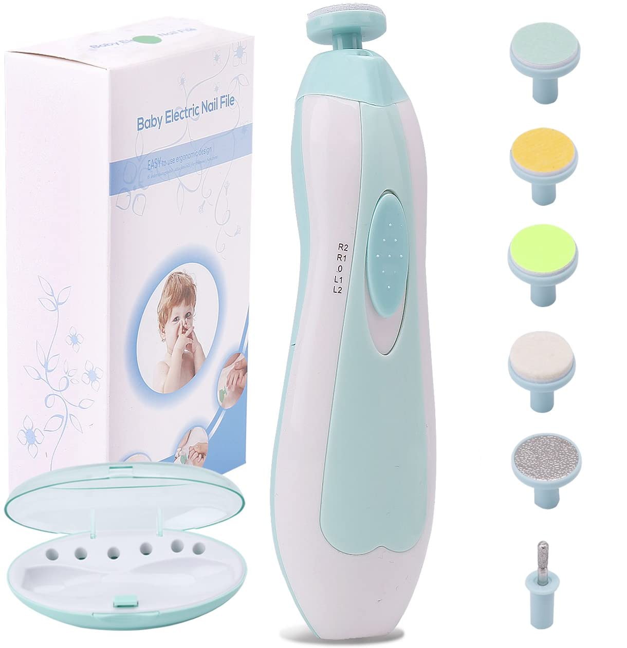 Coupe-ongles électrique multifonctionnel pour enfants et adultes - X10 Maroc - Livraison gratuite - Vert