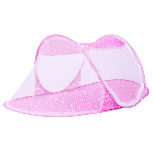 Lit grillagé pour protéger l'enfant des insectes - X10 Maroc - Livraison gratuite - Pink