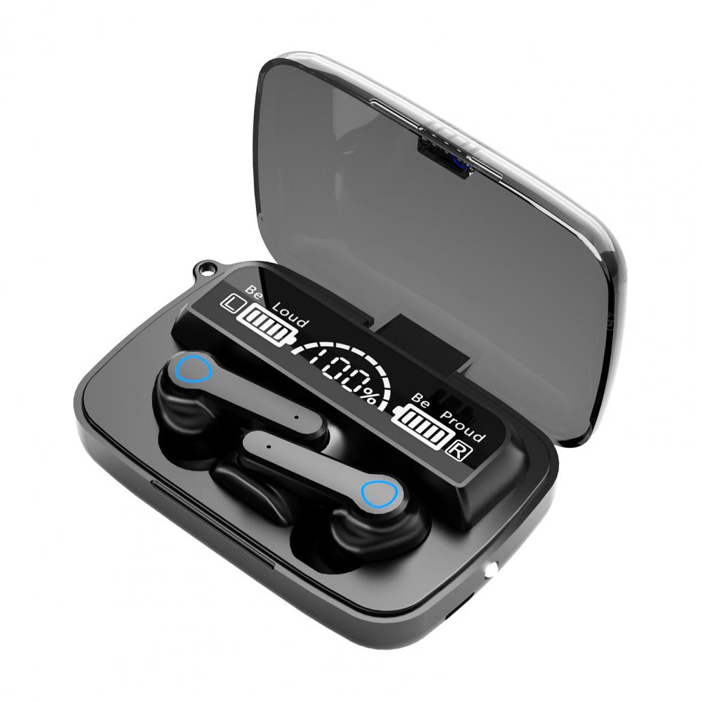 Écouteurs TWS M19–19 avec contrôle tactile sans fil Bluetooth 5.1 avec microphone et fonction lampe de poche - X10 Maroc - Livraison gratuite - Default Title