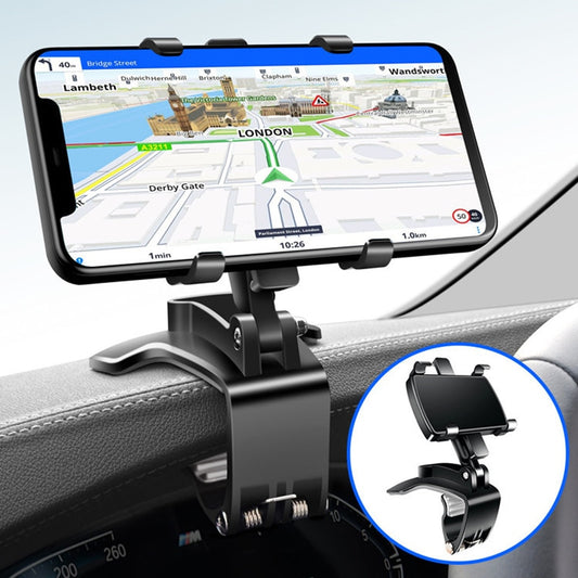 Support de téléphone portable rotatif pour voiture,