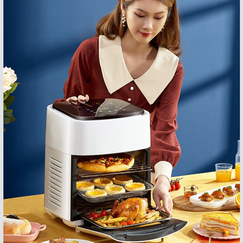 Friteuse à air multifonctionnelle à écran tactile numérique de grande capacité