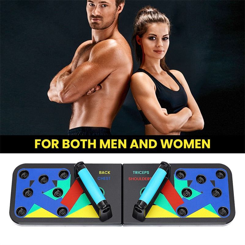 Muscle Exercise Support Adjustable 9 with 1 Push Up Board - X10 Maroc - Livraison gratuite -